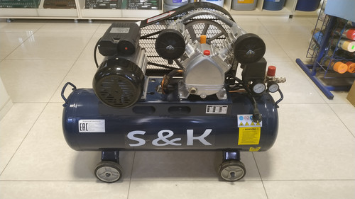 Компрессор ременной Tehnoline S&K TP300, 60, 1,5кВт