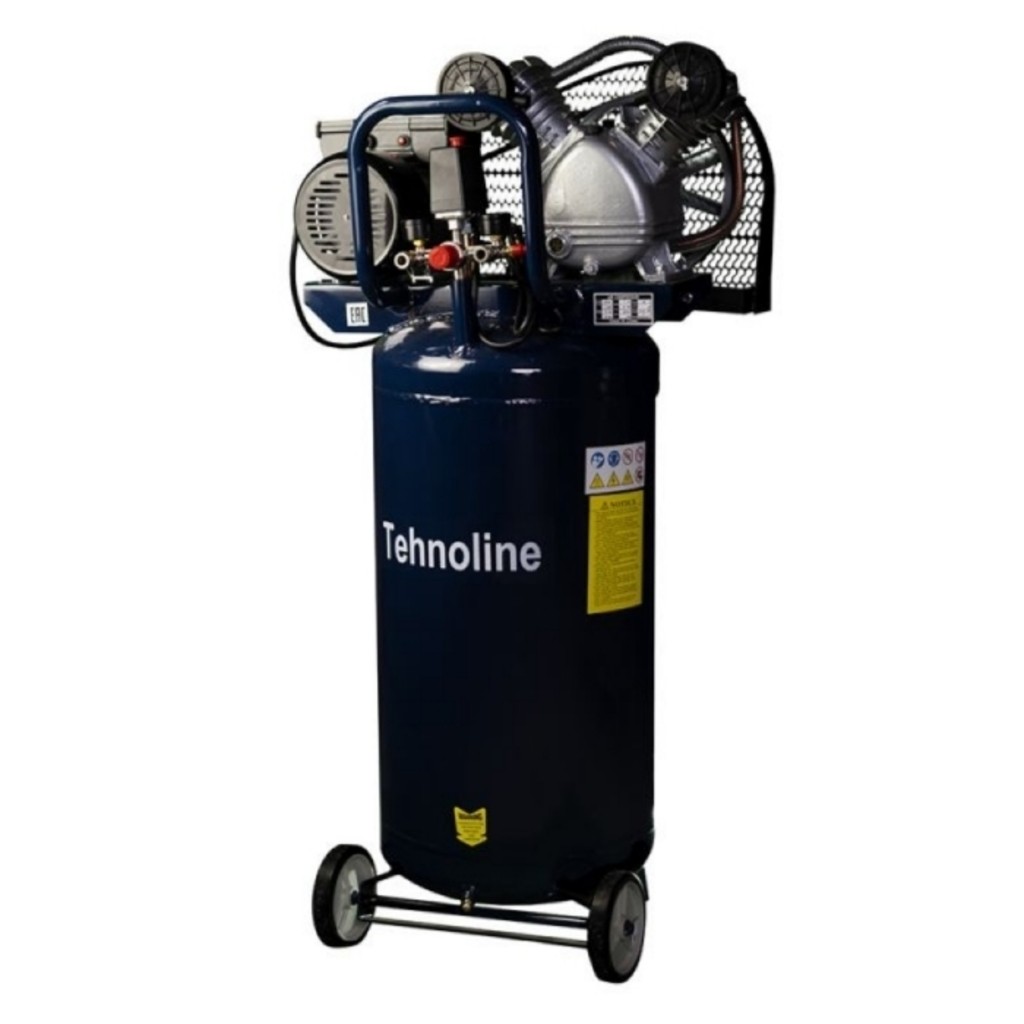 Компрессор ременной Tehnoline ТР440/100, 2,2 кВт, 8 бар, вертикальный