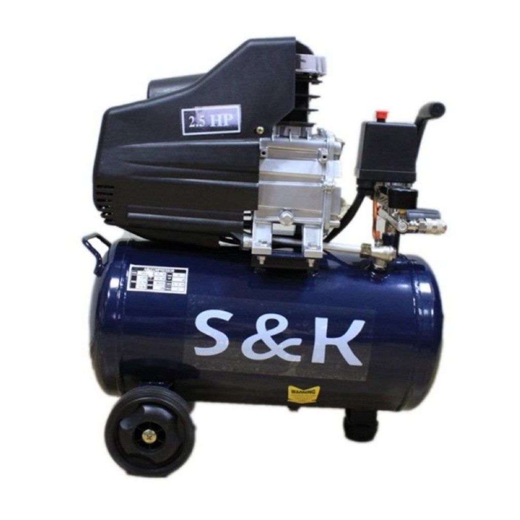 Компрессор с прямой передачей Tehnoline S&K T260/24, 1,7кВт, 8 бар