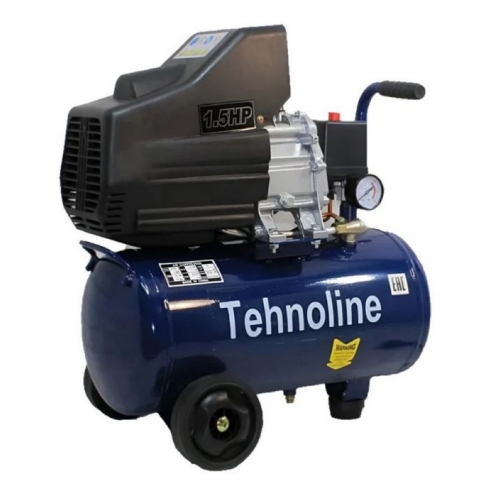 Компрессор с прямой передачей Tehnoline T280/60, 1800 Вт, 8 бар, 220 В