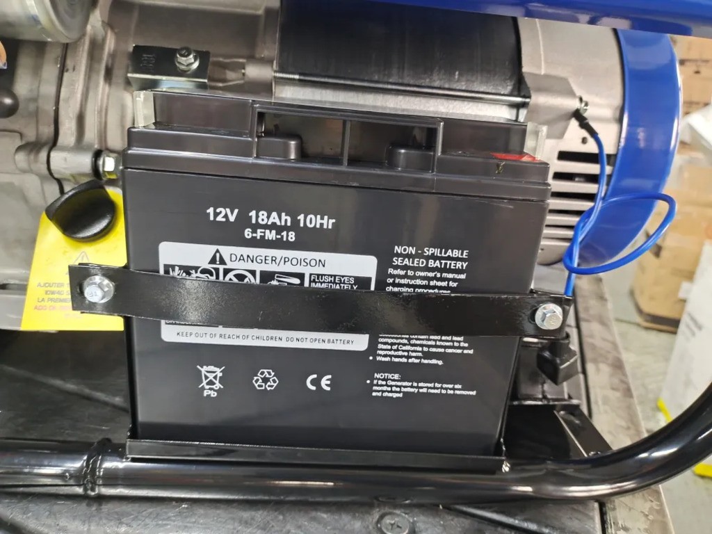 Генератор Tehnotek T7500, 7 кВт, 220В, ручной старт, медная обмотка