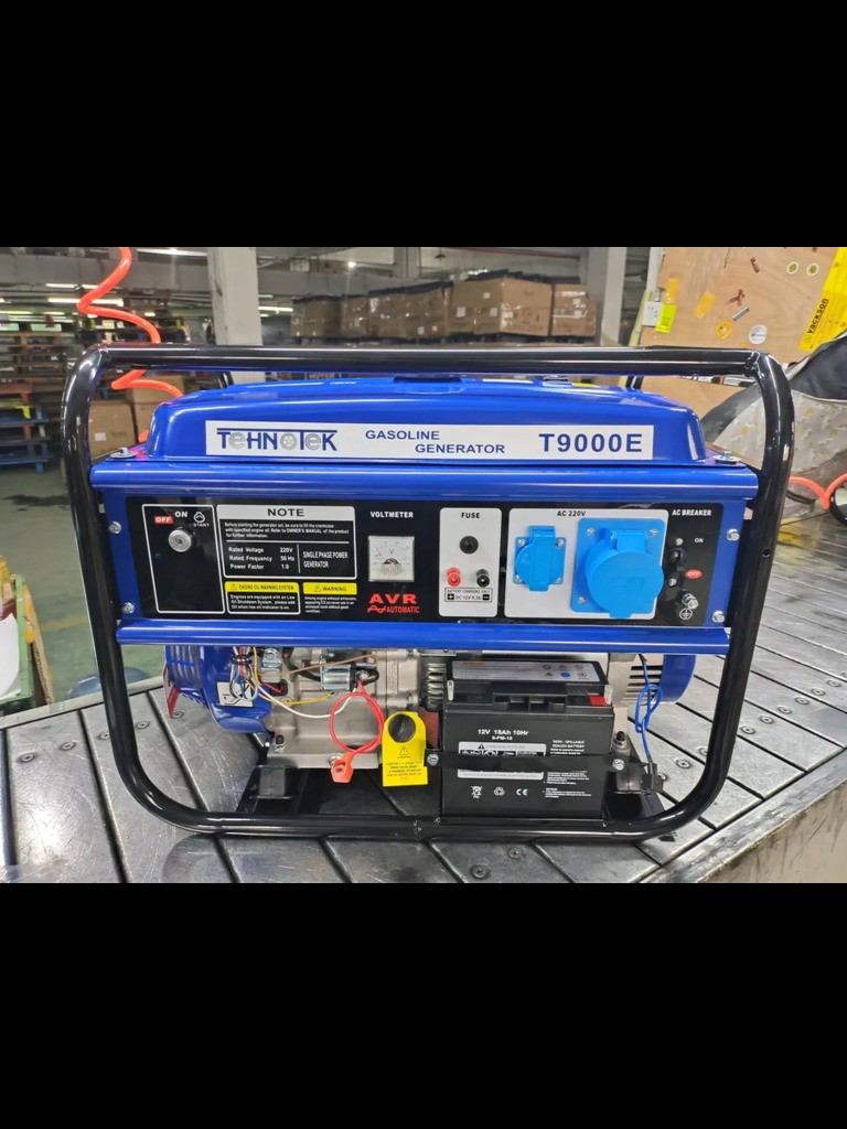 Генератор Tehnotek Т9000Е 8 кВт, электростарт., медная обмотка