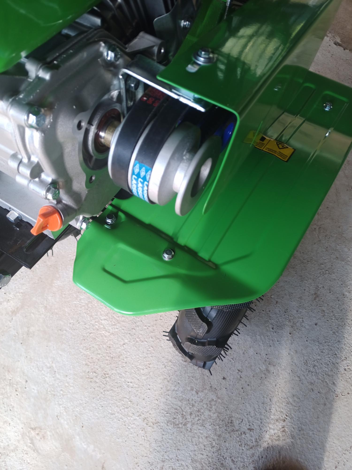 Мотокультиватор Tehnoline T75, 7,0 л.с., колёса + сцепка