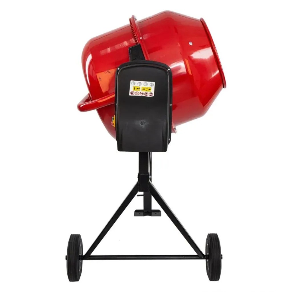  Бетоносмеситель S&K CM160 КР чугунный венец, 160 л., 800 Вт