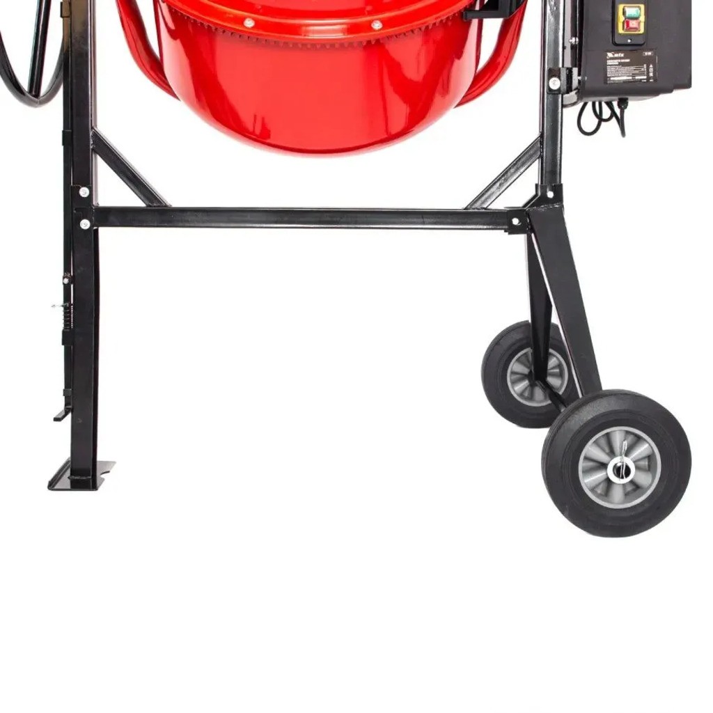  Бетоносмеситель S&K CM160 КР чугунный венец, 160 л., 800 Вт