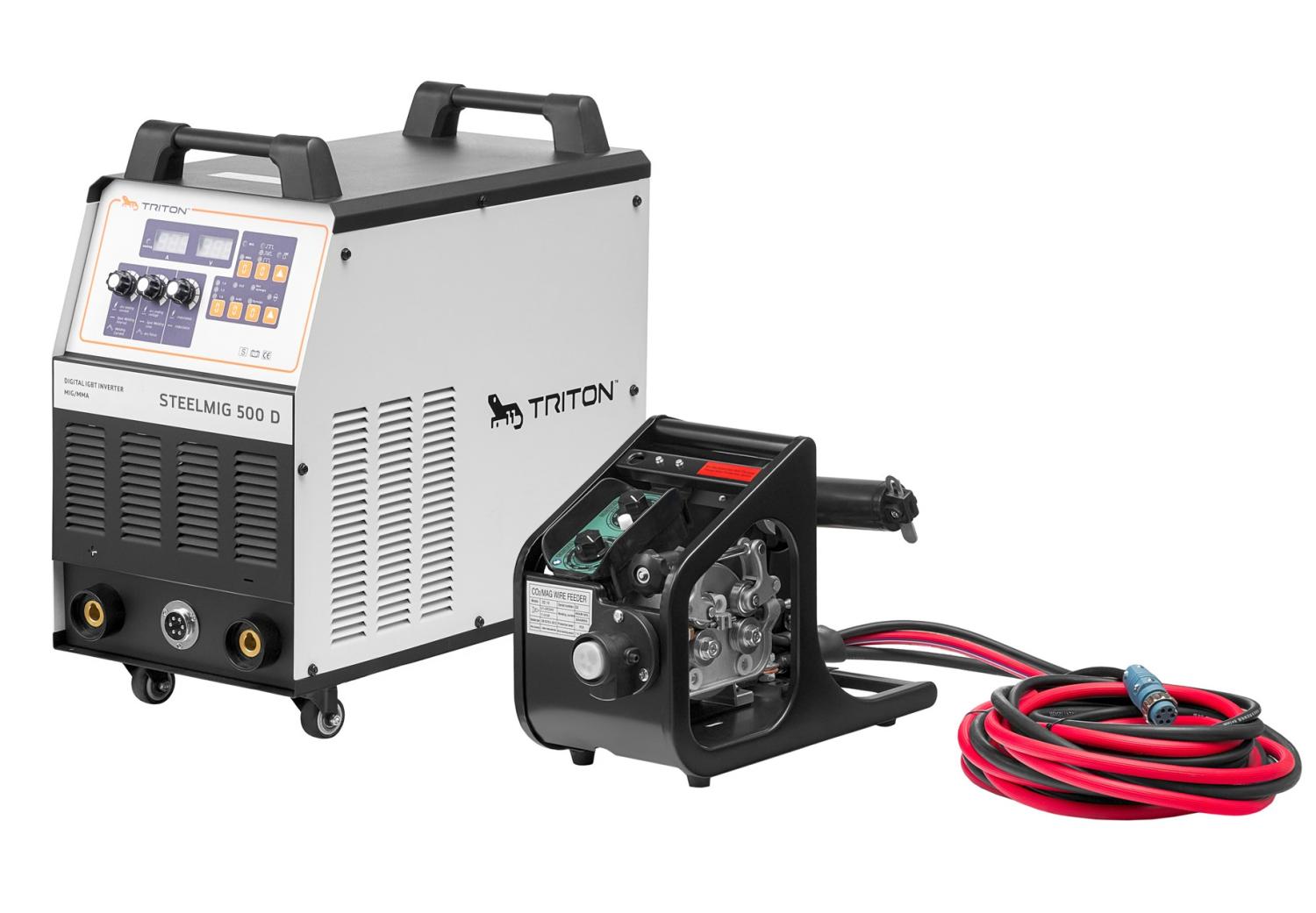 Сварочный полуавтомат TRITON STEELMIG 500 D, 500 А, 380 В