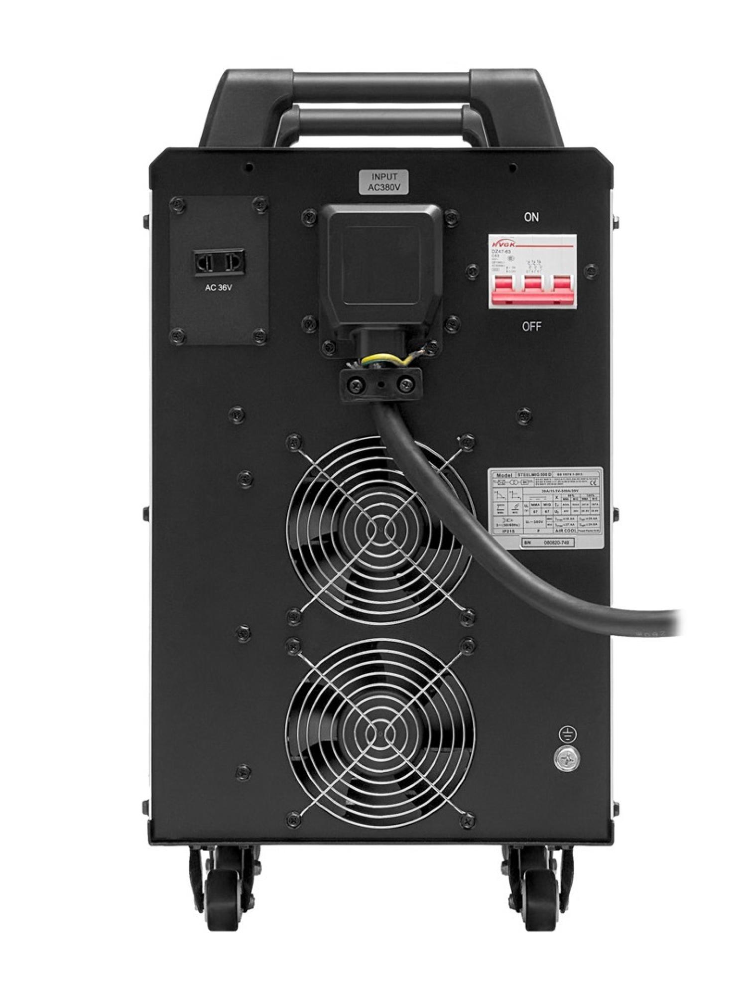 Сварочный полуавтомат TRITON STEELMIG 500 D, 500 А, 380 В