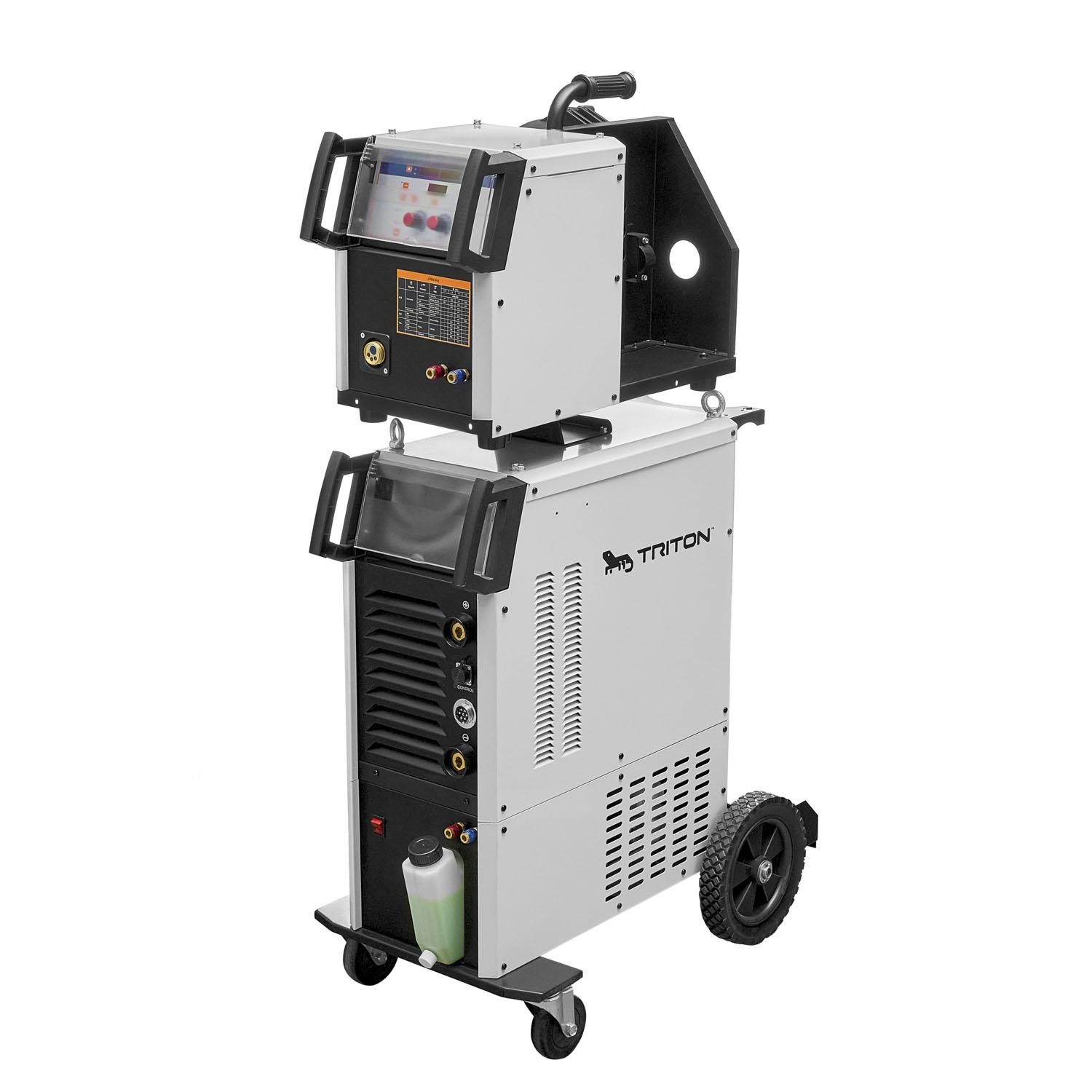 Сварочный полуавтомат TRITON ALUMIG 500P Dpulse Synergic DW S.S/AL, водяное охлаждение, MMA 500 А, 380 В
