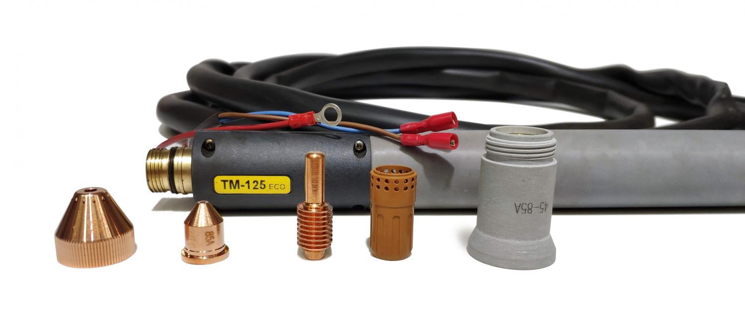 Плазмотрон для CNC с пневмоподжигом TRITON TM-125, 15 метров