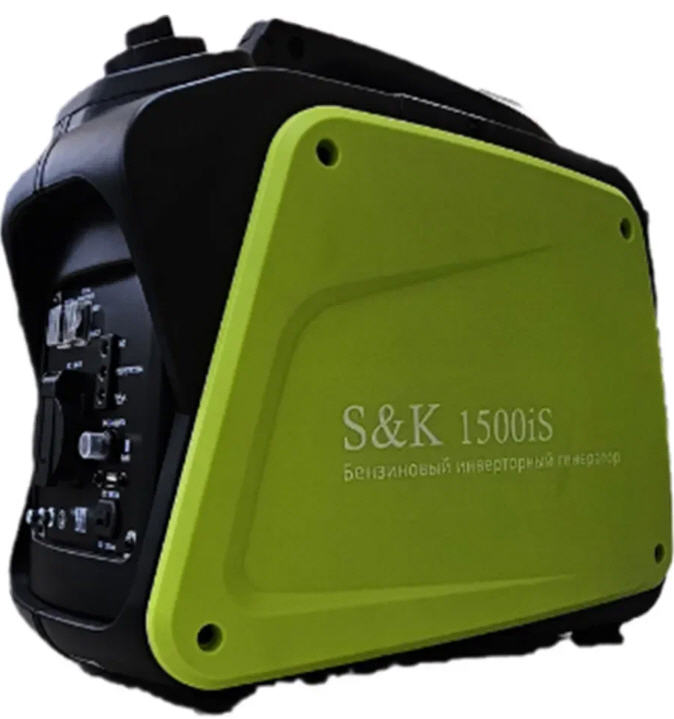  Генератор S&K 1500iS инвертор, 1,5 кВт, 60 см3, бак 3,0 л.