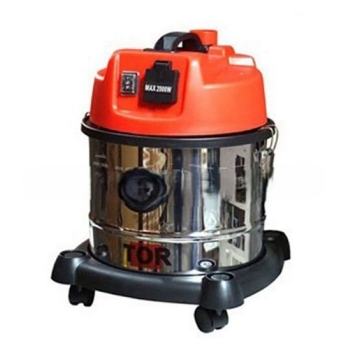 Пылесос TOR WL092A-15L INOX, 1400 Вт, 15 л., с розеткой