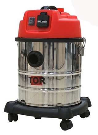 Пылесос TOR WL092A-20L INOX, 1200 Вт, 20 л., с розеткой
