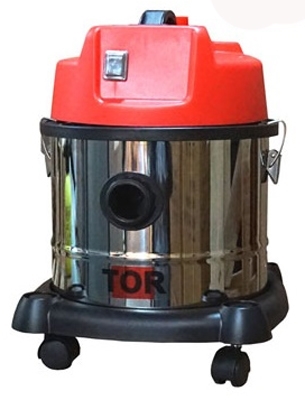 Пылесос для влажной и сухой уборки TOR WL092-15 INOX, 1400 Вт, 15 л