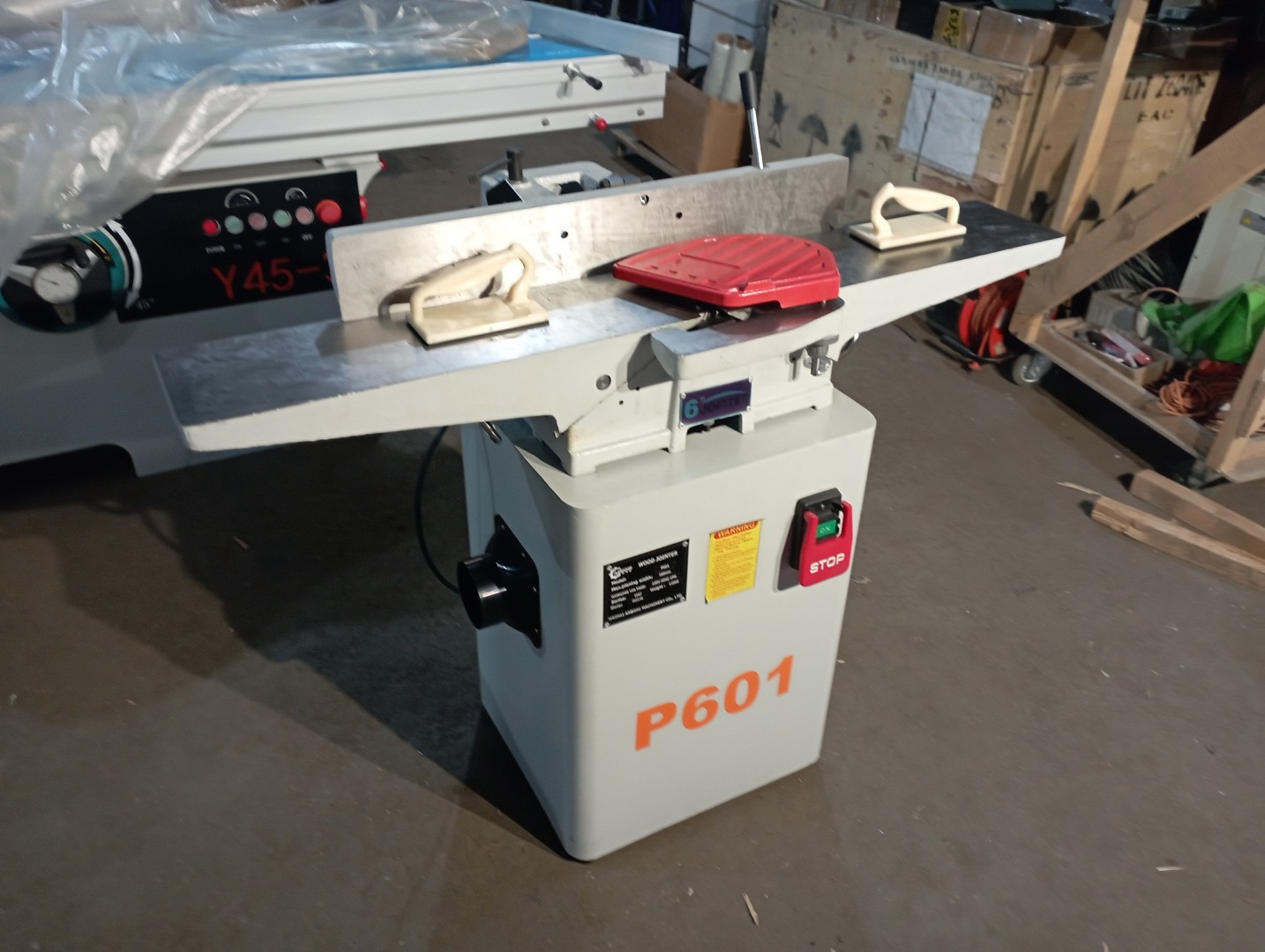 Фуговальный станок LTT P601, 220В, 150 мм