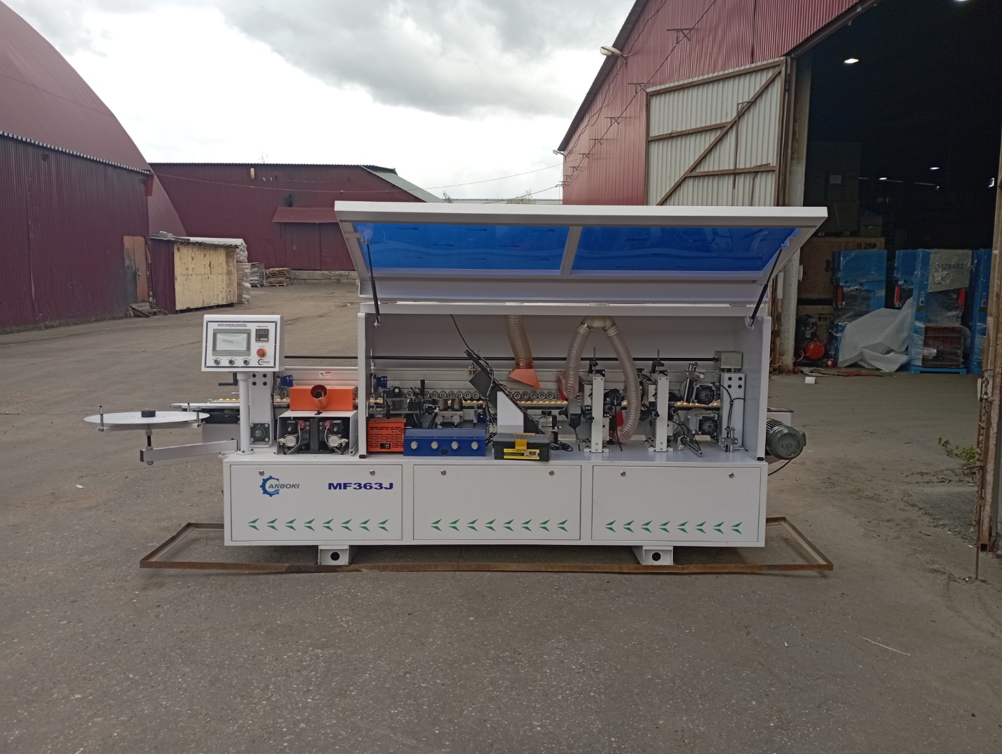 Автоматический кромкооблицовочный станок LTT MF363J, 9 кВт, 380В 