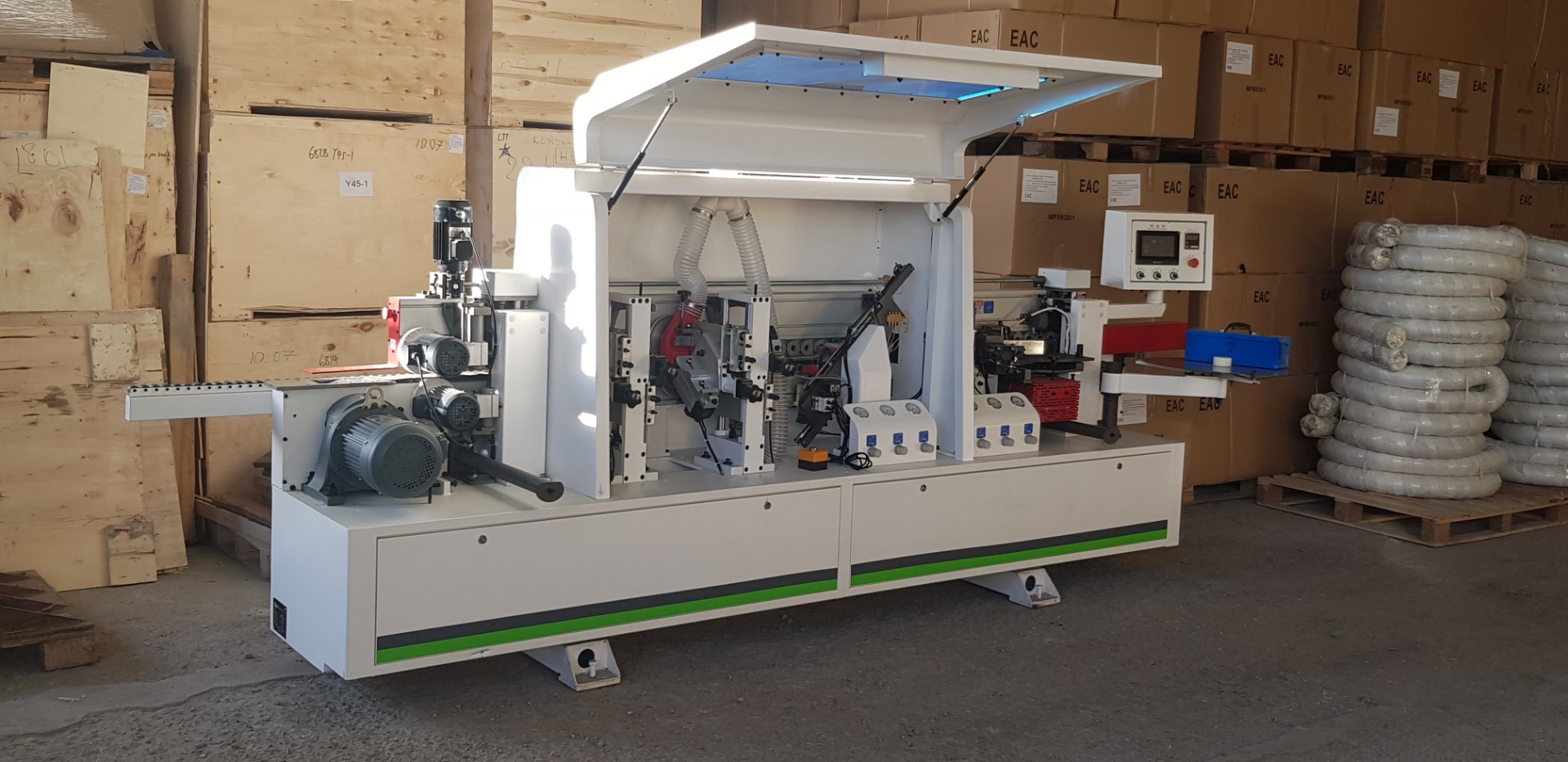 Автоматический кромкооблицовочный станок LTT WD720, 17,2 кВт, 4 узла