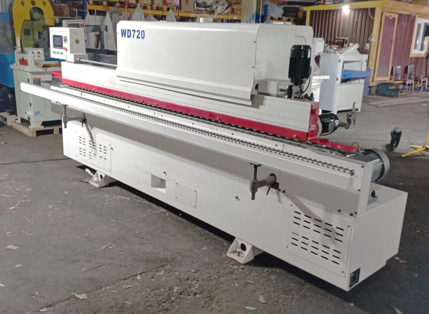 Автоматический кромкооблицовочный станок LTT WD720, 17,2 кВт, 4 узла