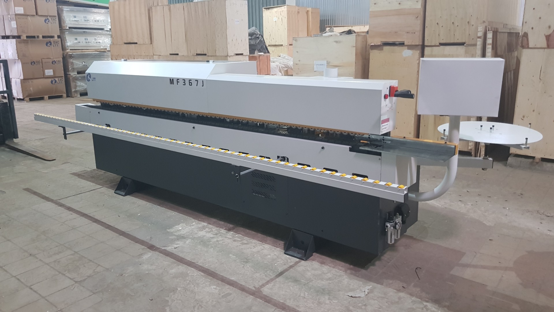 Автоматический кромкооблицовочный станок LTT MF367J, 9,2 кВт, 5 узлов