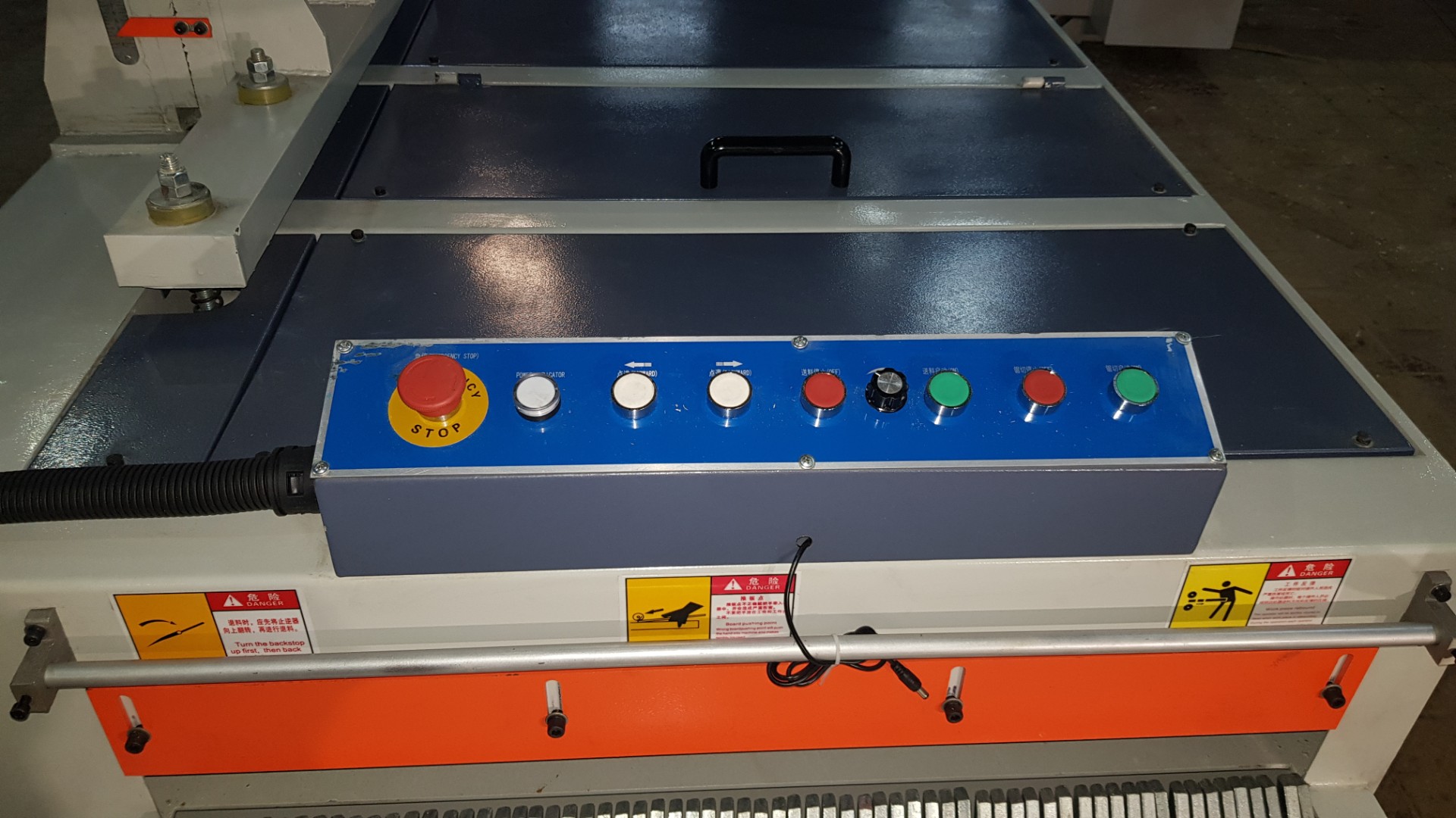 Станок кромкообрезной многопильный LTT MJ141-0780, 23,5 кВт, 380 В 