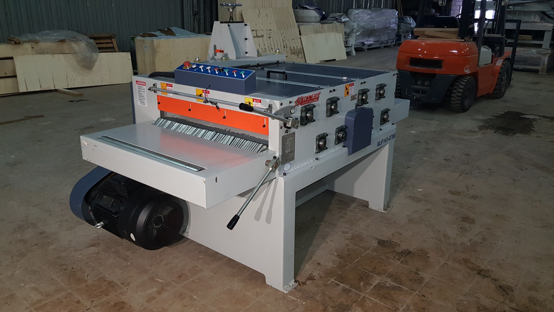 Станок кромкообрезной многопильный LTT MJ141-0780, 23,5 кВт, 380 В 