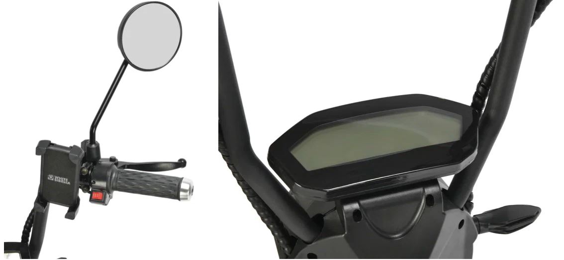 Электроскутер WHITE SIBERIA MINI R 3.0 BLACK 60V