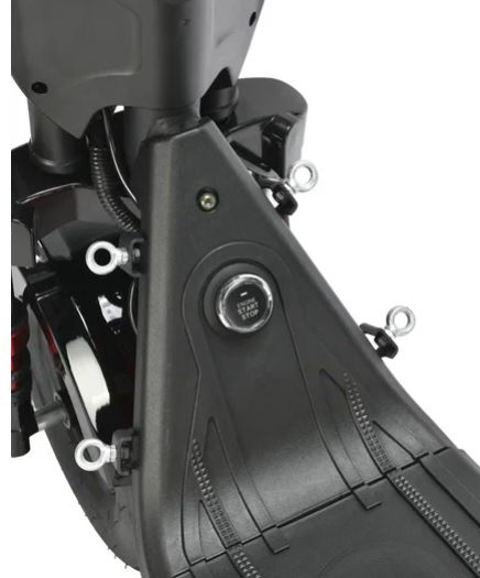 Электроскутер WHITE SIBERIA MINI R 3.0 BLACK 60V