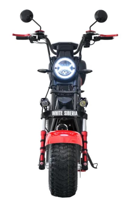 Электроскутер WHITE SIBERIA PRO 2500W RED