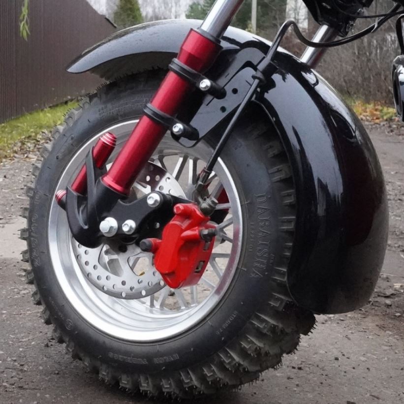 Электротрицикл WHITE SIBERIA IKRA 5000W RED