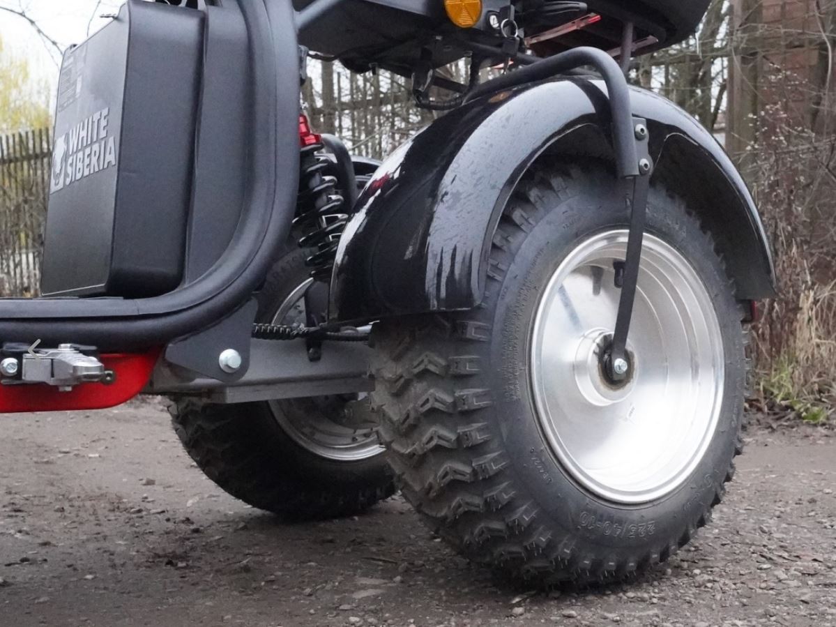 Электротрицикл WHITE SIBERIA IKRA 5000W RED