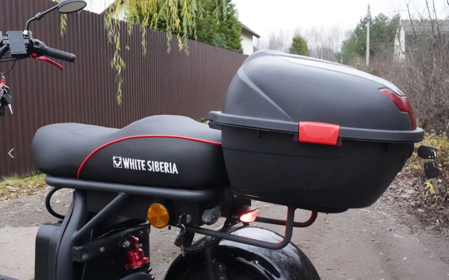 Электротрицикл WHITE SIBERIA IKRA 5000W RED