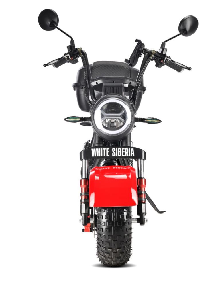Электроскутер WHITE SIBERIA MINI R 2.0 1200W RED