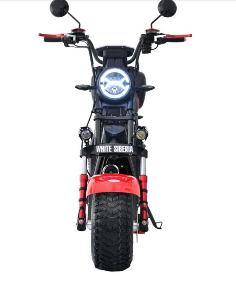 Электроскутер WHITE SIBERIA PRO MAX 3950W RED
