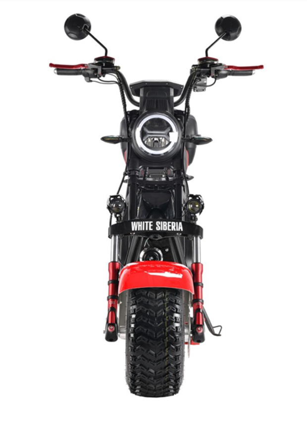 Электроскутер WHITE SIBERIA PRO MAX 3950W RED