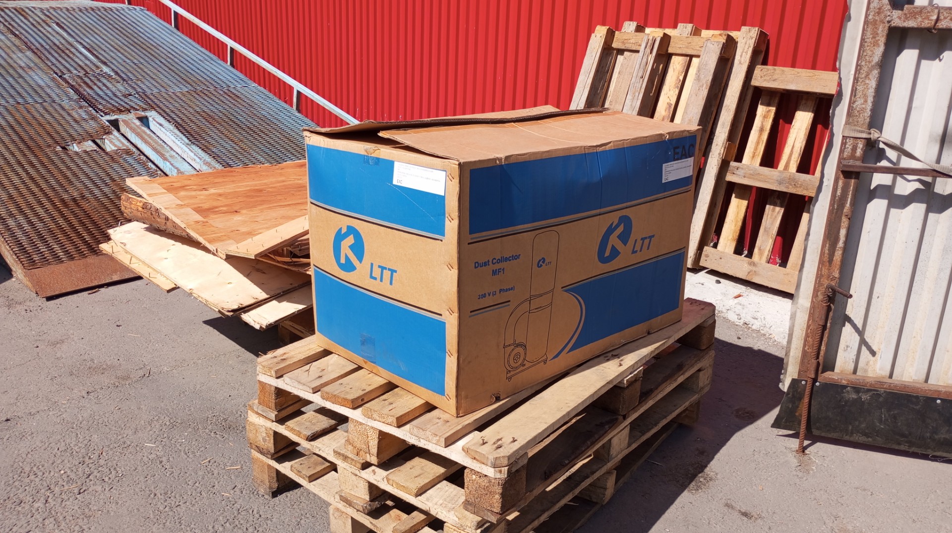 Пылеулавливающий агрегат LTT MF1, 2200 м.куб/ч, 1 мешок