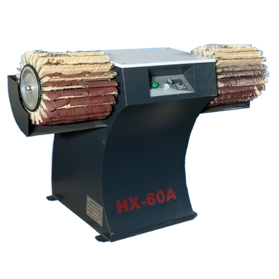 Шлифовальный станок LTT HX-60A, 1.5 кВт, с 2 лепестковыми барабанами