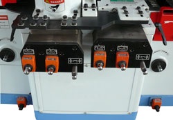 Станок четырехсторонний LTT QMB4020C, 24 кВт, 5 шпинделей , 200х100 мм, без кожуха