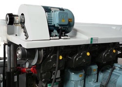 Станок четырехсторонний LTT QMB4020C, 24 кВт, 5 шпинделей , 200х100 мм, без кожуха