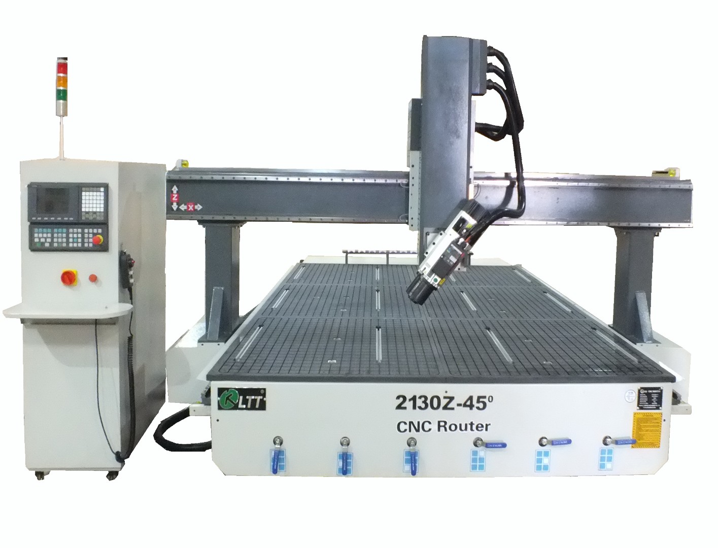 Фрезерный станок с ЧПУ LTT-2130Z-45, SYNTEK, 9 кВт, с поворотным шпинделем