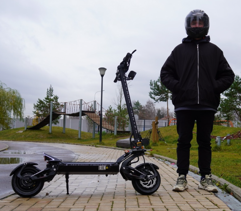Электросамокат WHITE SIBERIA TEVERUN FIGHTER 2025 6000W