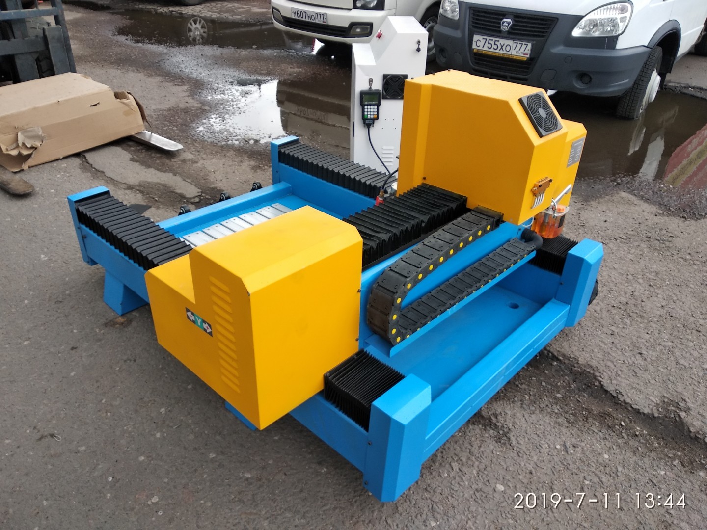 Фрезерный станок с ЧПУ LTT-BL6510, 3.7 кВт для 3D фрезерования по камню
