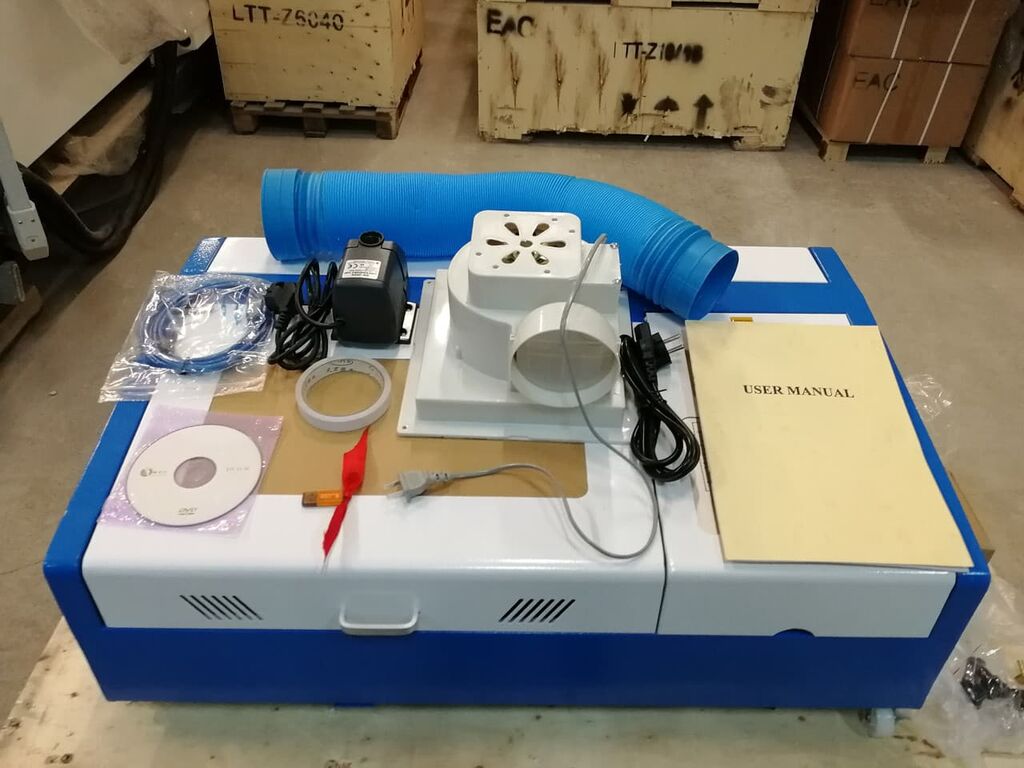 Настольный лазерно-гравировальный станок с ЧПУ LTT-Z3020, 250Вт, 220В, лазер 30Вт