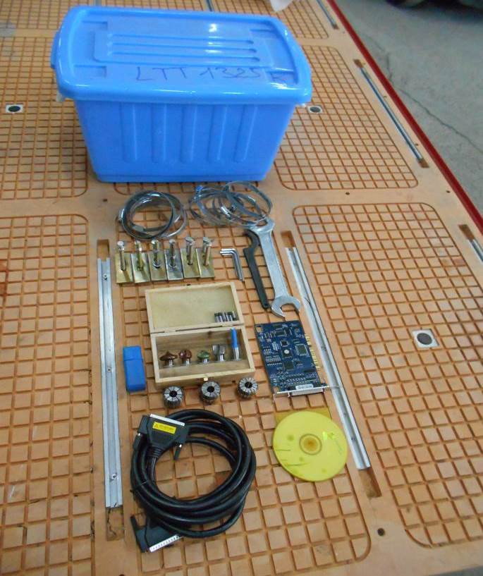 Фрезерный станок с ЧПУ LTT-2130A, 4.5 кВт, c ручной сменой инструмента
