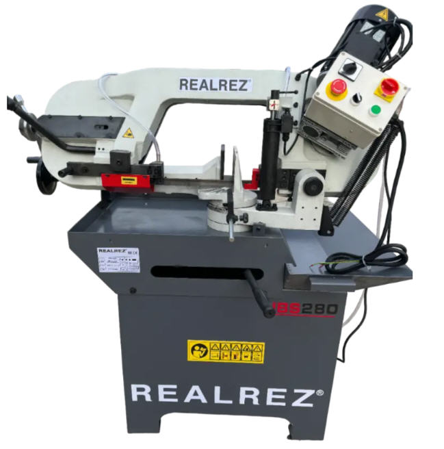 Ленточнопильный станок REALREZ HBS 280, 1.5кВт, 380В