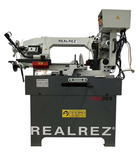 Ленточнопильный станок REALREZ HBS 355, 1.5кВт, 380В