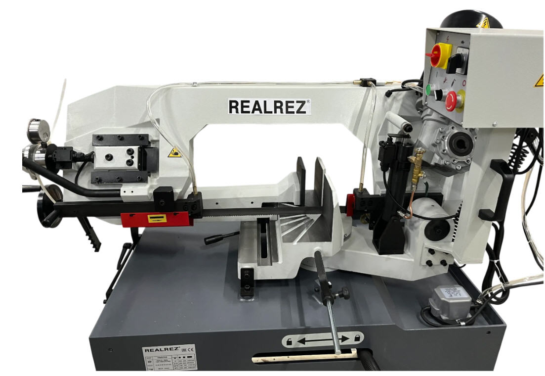Ленточнопильный станок REALREZ HBS 355, 1.5кВт, 380В
