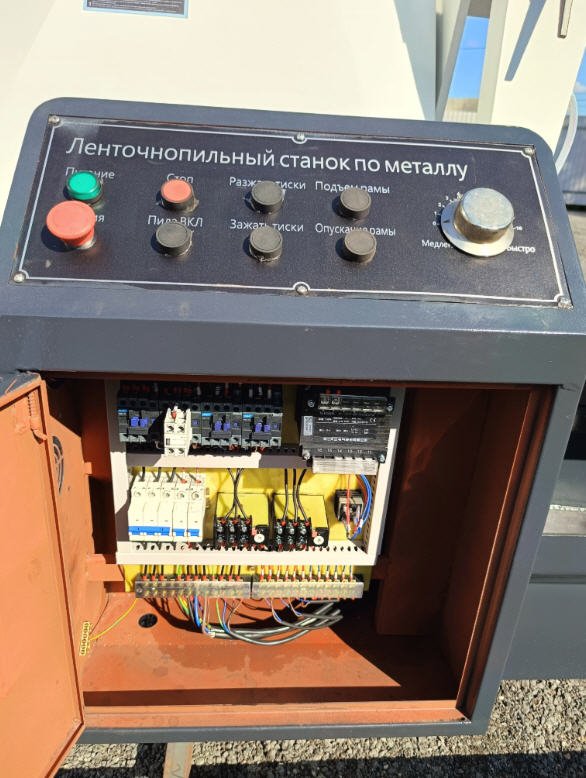 Полуавтоматический ленточнопильный станок REALREZ GB4250/60, 5.45кВт, 380В