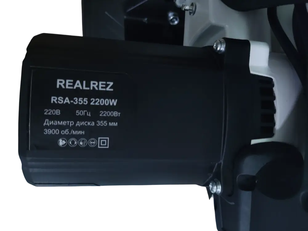 Монтажная отрезная пила REALREZ RSA-355, 2.2кВт, 220В