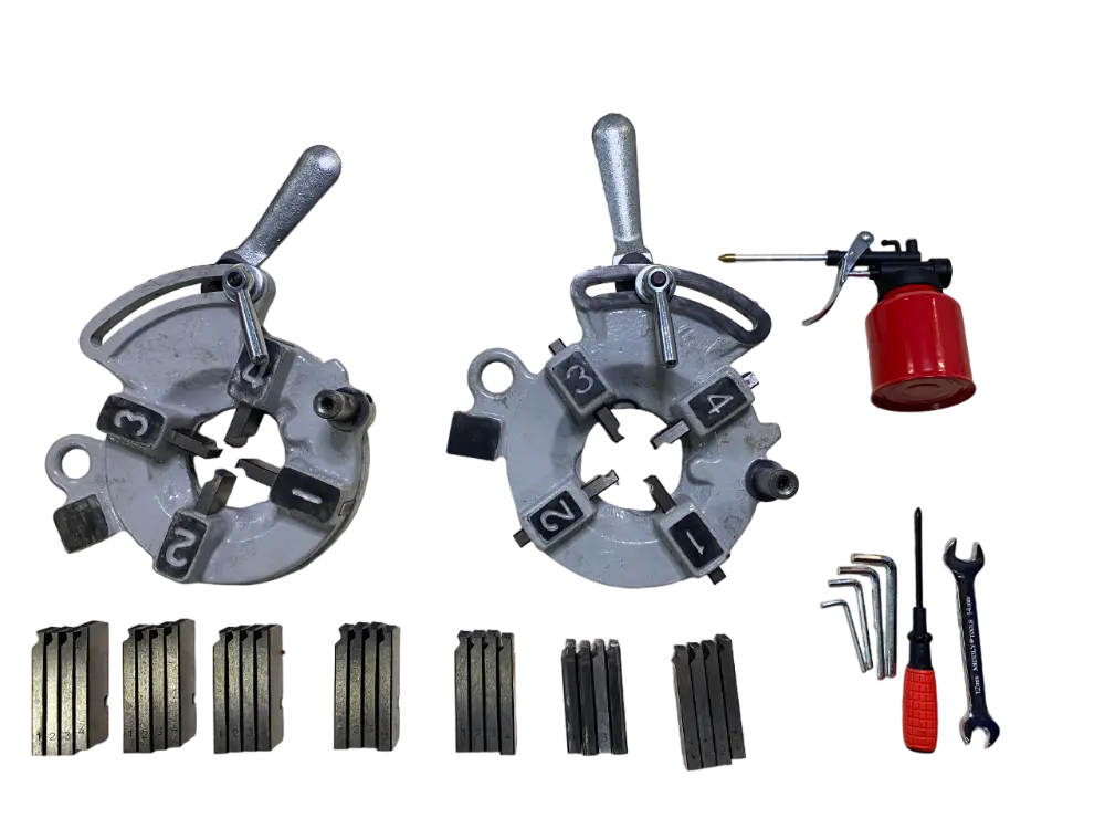 Станок для нарезания резьбы REALREZ RZT-R2A, 900Вт, 220В