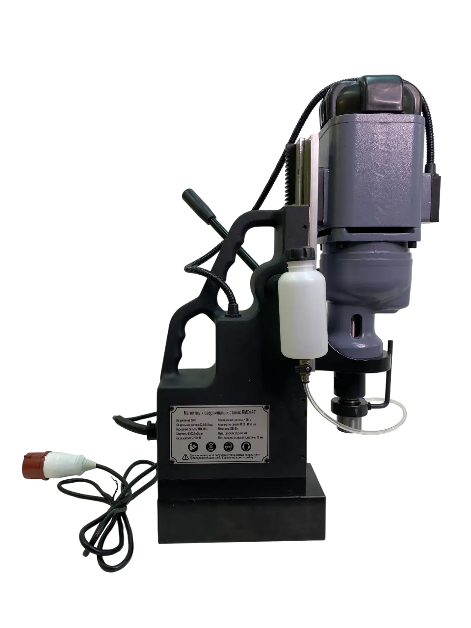 Станок сверлильный на магнитном основании REALREZ RMD49T 1900W, 380В