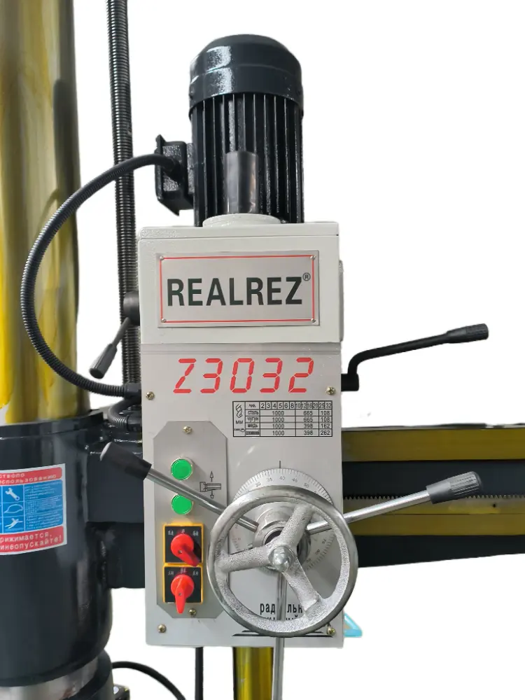 Станок радиально-сверлильный REALREZ Z3032/1000 M, 2.2кВт, 380В